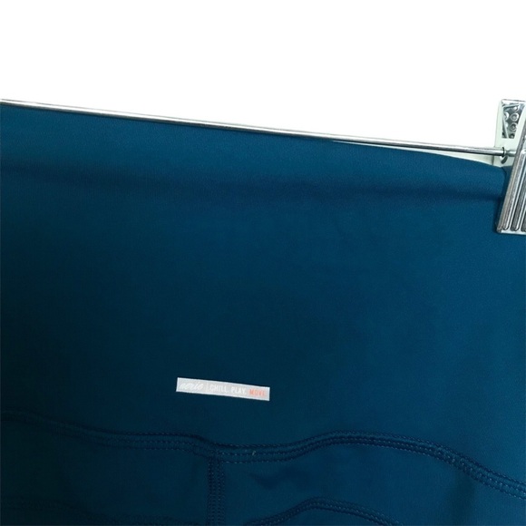 Aerie Blue Athletic Cropped Leggings Medium - Picture 7 of 9